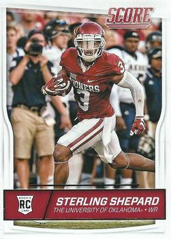 Sterling Shepard Oklahoma Sooners 2016 Panini Score NFL Rookie Card #368